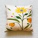 Thickened Linen-like Floral Printed Pillowcase Home Decorative Sofa Cushion Cover_voghion.com