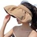 Cappello da sole estivo di qualità imbattibile, con guscio in gomma nera, versione coreana, protezione solare, protezione UV versatile per esterni._voghion.com