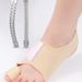 Bunion Corrector For Day & Night Wear – Adjustable Toe Alignment Sleeve With Metal Support (Soft OK Fabric, Fits With Shoes)_voghion.com