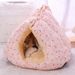Winter Sleep Warm Cat Nest Sofa Nest Can Be Closed Multi-creative Nest Plus Fleece Thickened Dog Nest_voghion.com