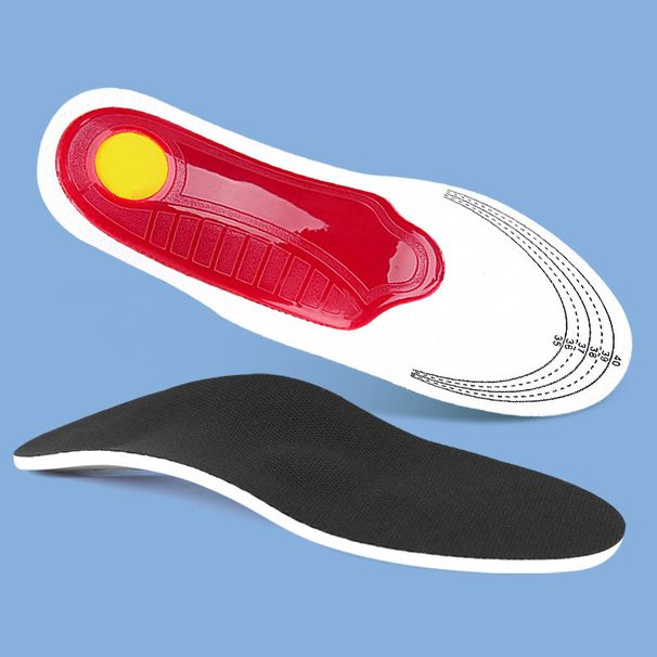 Breathable & Shock-Absorbing Orthotic Insoles For Men & Women – Arch Support, Lightweight & Durable, Universal Fit For All Shoes (Black Mesh)_voghion.com
