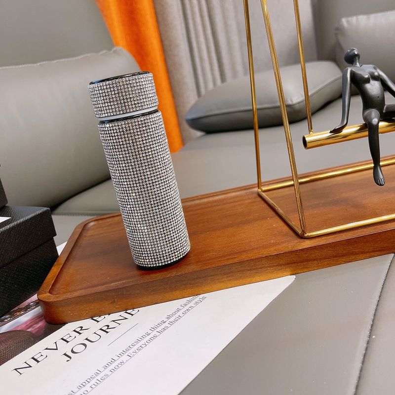 Tazza per acqua Diamond con design intarsiato a diamante, nuova dimensione della tazza termica, tazza termica ad alto valore estetico, pentola termica_voghion.com