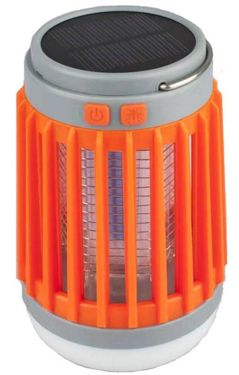 Solar Bug Zapper Pro | Outdoor Waterproof | Indoor Buzz Blast | Light Flasher_voghion.com