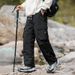 Herrenbekleidung Winter Warme Daunenhose - Winddichte Outdoor-Wanderhose mit Entendaunenfüllung, lässiger Straight-Leg-Stil für Stadt und Berge_voghion.com