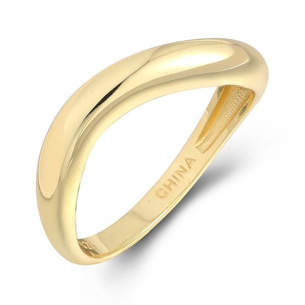 Nischendesign Silber + 14K Wassertropfenring mit eingelegten Ziegeln Unregelmäßiger High-End-Persönlichkeits-Zeigefingerring_voghion.com