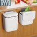 Joseph Joseph Slim Trash Bin – Wall-Mounted, No-Drill, Odor-Control Kitchen Waste Bin
_voghion.com