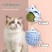 Pet mint ball, gnawing toy, hedgehog, tickling device, cat, licking, fun while eating, playing, having fun, relieving_voghion.com