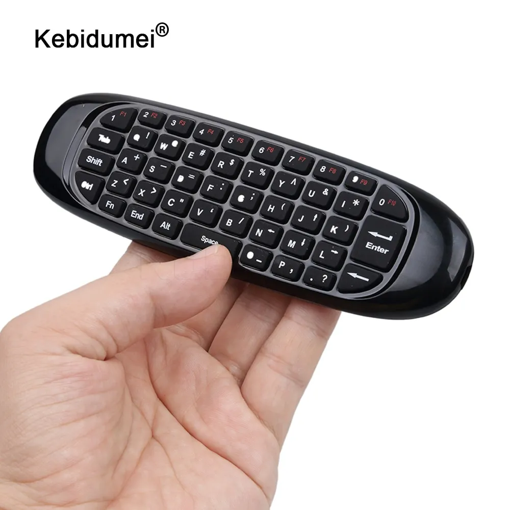 For 6 Axis Gyroscope 2.4GHz Keyboard Fly Air Wireless Mouse Kyboards with Remote Control for Smart TV Mini PC_voghion.com