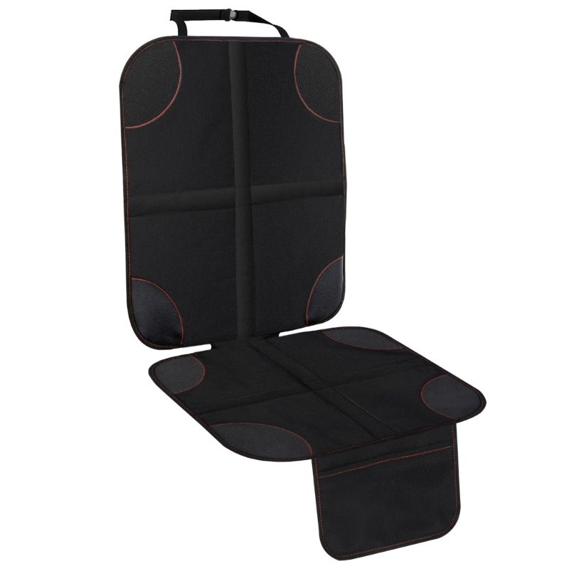 Universal Car Protective Mat With Storage Bag Children Safety Seat Anti-Slip Anti-Scratch Pad For-Baby Kids_voghion.com