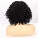 Hajhosszabbítás és parókák elölről nyíló csipkés divatos parókák nőknek kis fürtök parókák fekete rövid göndör afro kémiai szálas fejvédő_voghion.com