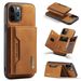 Unbeatable Quality M2 Suitable For 13 Card IPhone 12 Pro Max Magnetic Split Wallet Protective Leather Case_voghion.com