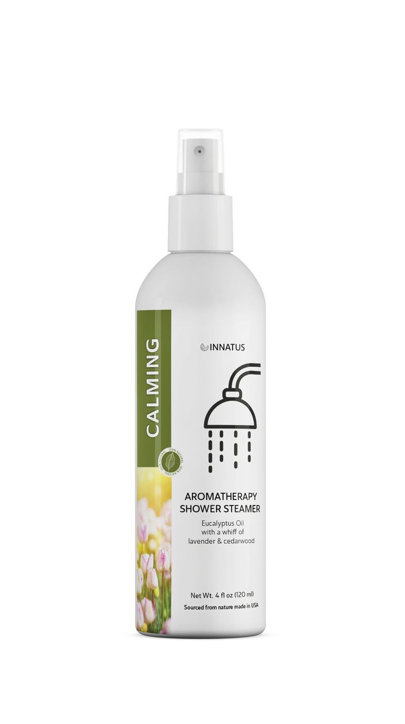 Calming Shower Spray With Eucalyptus & Lavender – 4oz Aromatherapy Shower Steamer Mist For Relaxation & Stress Relief – Infused With Sandalwood & Tea Tree Oils – Made In The USA "_voghion.com