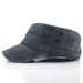 Designer flat cap men's military hat spring and summer wash old men's hat casual cap summer visor hat_voghion.com