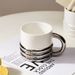 Large Capacity Water Cup, High-end Ceramic Mug, Niche Design, Coffee Cup_voghion.com