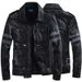 Herren-Lederjacke aus PU mit mehreren Taschen – Stilvolle Bikerjacke im Utility-Design (M-XXXL)_voghion.com
