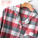 Conjunto de pijama de flanela unissex – 100% algodão felpudo escovado (xadrez de inverno, combinando para casais)_voghion.com