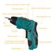 Cordless Electric Screwdriver Set Rechargeable 4.8V Drill Driver W/45 Drill Bits Carrying Case_voghion.com
