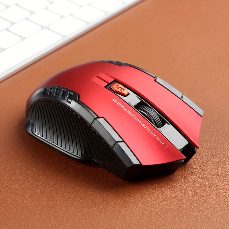 [Ventas calientes] Ratón inalámbrico de alta precisión de 800/1000/1200 DPI - Conexión rápida de 2,4 GHz con receptor nano USB - Compatible con PC, Mac, computadora portátil_voghion.com