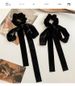 Fascia per capelli in velluto, moda coreana, da donna, con fiocco, elastica, per capelli_voghion.com