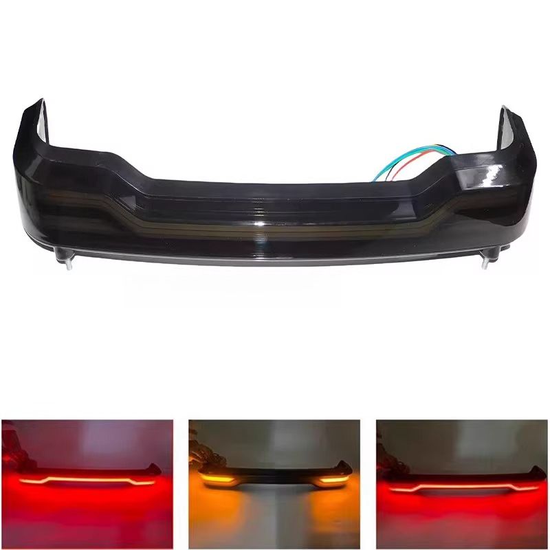Motorcycle LED Brake Turn Signal Lamp Trunk Pack Light Red/Smoke Lens For Harley Touring Road Electra Glide Ultra Limited 14-23_voghion.com