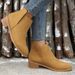 Women's shoes autumn and winter new large size suede Martin boots women's thick heel solid color women's short boots in stock one drop_voghion.com