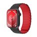 Gilt für iPhone Watch678910 Generation Uhrenarmband iWatch Silikon Magnetschlaufe Armband_voghion.com