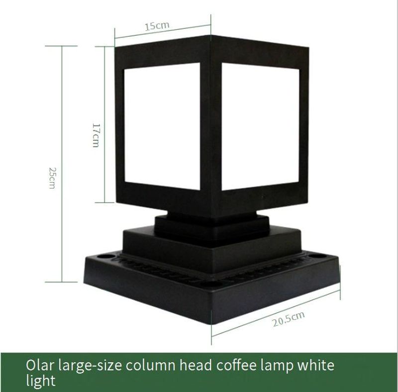 Solar LED Garden Lights – Waterproof Outdoor Landscape Lighting For Patio, Yard, Pathway & Fence Warm Durable ABS Construction​_voghion.com