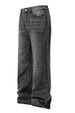 Herrenbekleidung Herren-Bootcut-Jeans in Weiß – Lightning Wash & Embroidery Denim (Artisan Edition)_voghion.com