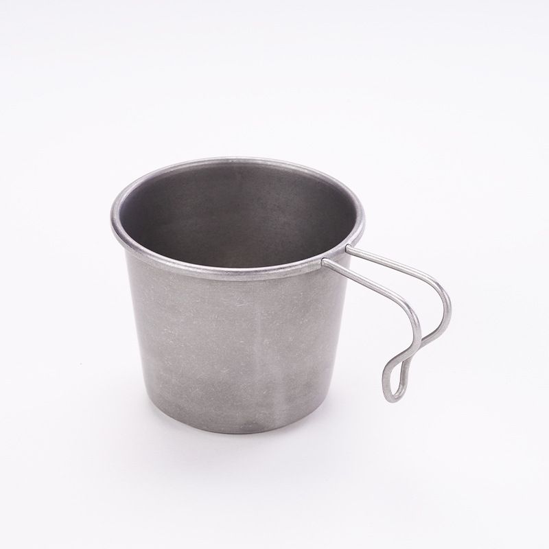 304 Stainless Steel Picnic Cup Portable Camping Outdoor Sierra Bowl_voghion.com