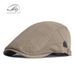 Unisex Simple Light Cotton Beret For Men Retro Art Shade Duck Tongue Forward Hat For Women Simple Fashionable_voghion.com