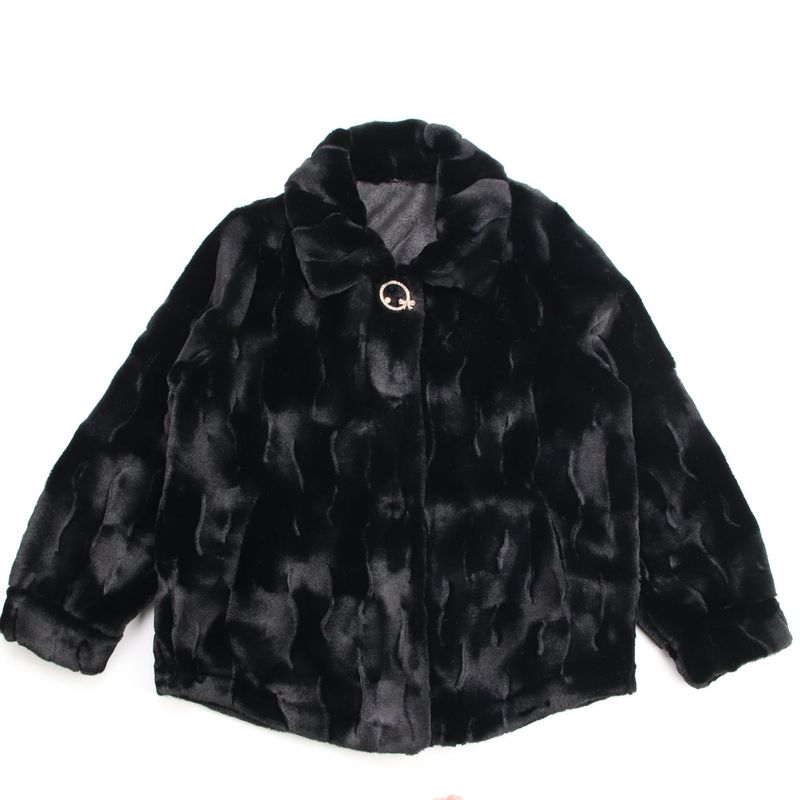 Women's Clothing autumn and winter new Danish mink fur one piece plus concubine mink_voghion.com