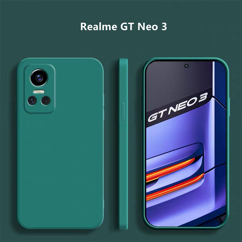 Funda For Realme GT Neo 3 Case Stylish Phone Cover For Realme GT Neo 3 Case Soft Silicone Camera Protection Shockproof B_voghion.com