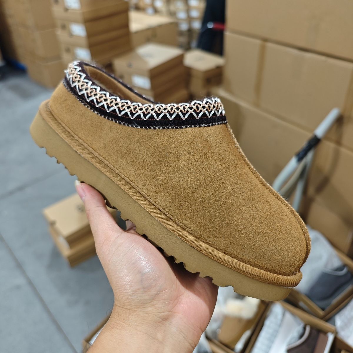 U Ethnic Style Lazy Flat Bottomed Talman Mop Fashionable Warm Integrated Women's Versatile Fur Shoes Thin Sole_voghion.com