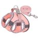 New Pet Harness Reflective Plaid Edge Small And Medium Vest Style Dog Leash_voghion.com