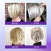 Fading, Yellowing, and Yellowing After Bleaching, Gray Hair Care Lock Fixed Color Shampoo_voghion.com