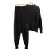 Autumn and Winter New Zipper Waist Sweater Haren Pants Russian Pullover Two Piece Set_voghion.com