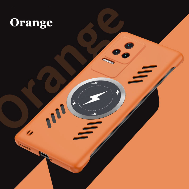 Frameless Heat dissipation Magnetic PC Case For Xiaomi Poco F5 F3 F4 X3 X4 GT Pro Magsafing Wireless Charging Shell Cover_voghion.com
