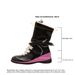 Women Boxing Boots 6Cm Height-Increasing Martin For Women 2025 Autumn New Western Boots Color-Block Lace-Up Boxing Shoes_voghion.com