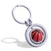 Portachiavi unisex in lega di zinco con ciondolo a forma di pallone da calcio o basket, personalità creativa, portachiavi in metallo per auto_voghion.com