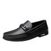 2024 neue Mode Casual Sommer Low Top Bean Trendy Leder Schuhe männer_voghion.com