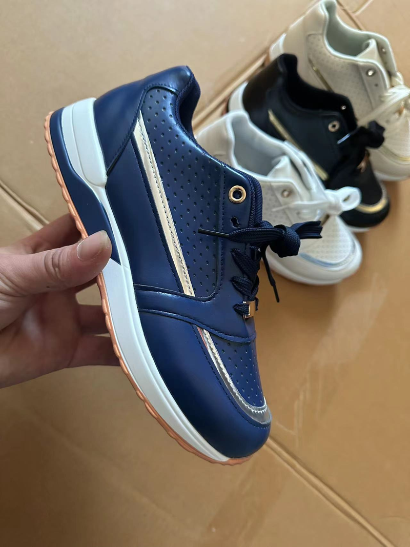 2024 New Women's Sports Shoes Large Size Color Matching Women's Casual Sports Comfortable Casual Shoes Jaadu_voghion.com