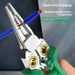 Stainless Steel 8-in-1 Multifunctional Wire Stripper Cutter With Voltage Tester - Electrician Pliers For Cable Stripping, Crimping, Cutting_voghion.com