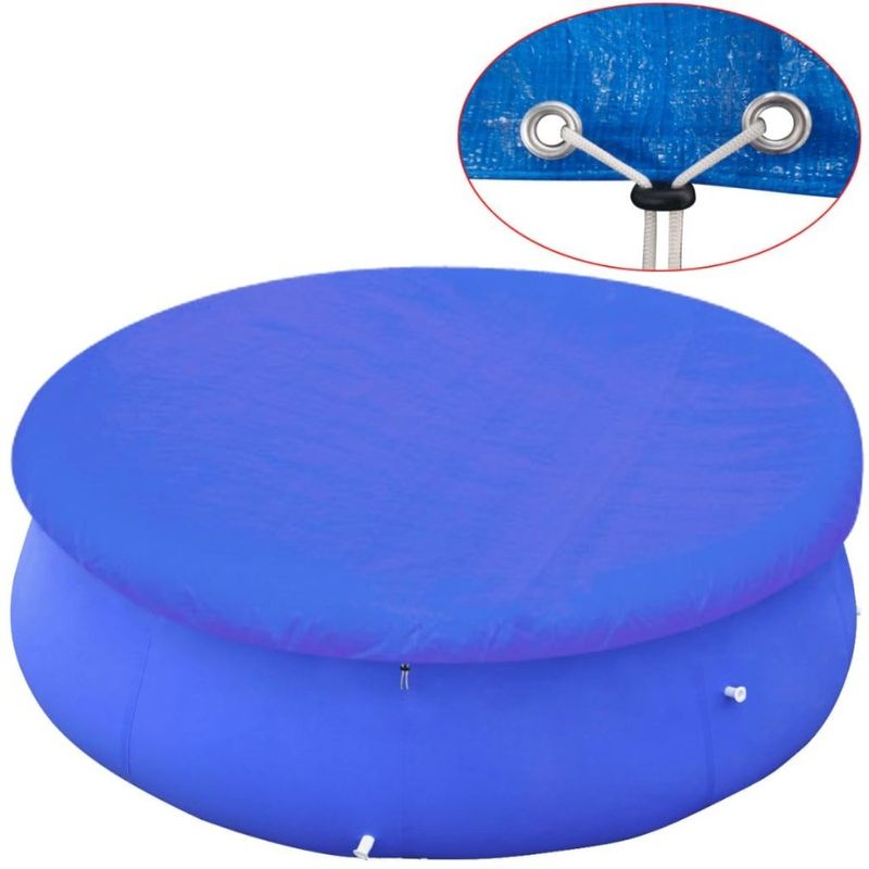 Round 26.4 141.7 AboveGround Pool Cover For Pools_voghion.com