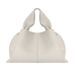 Top Layer Cowhide Dumpling Bag French Niche Single Shoulder Crossbody Bag Handbag Female Niche Simple Cloud Bag_voghion.com