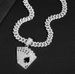 Collana con ciondolo a forma di carta da gioco hip-hop di alta qualità, tempestata di diamanti e catena cubana_voghion.com
