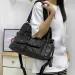 Borsa a tracolla singola da donna alla moda retrò multitasche Y2K Punk da motociclista 240902_voghion.com