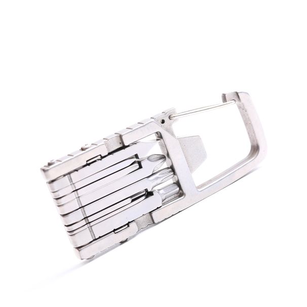 Nepārspējamas kvalitātes fotogrāfa EDC ikdienas kompaktais piekaramais sprādzes nerūsējošā tērauda salokāms sešstūrains vārdu SIM kartes adatas izpakošanas nazis_voghion.com