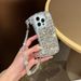 3D Bling Diamond Rhinestone Phone Case For IPhone 17 Air 16 15 14 Plus 13 12 Pro Max 11 Glitter Glitter Handbag Style Cover_voghion.com