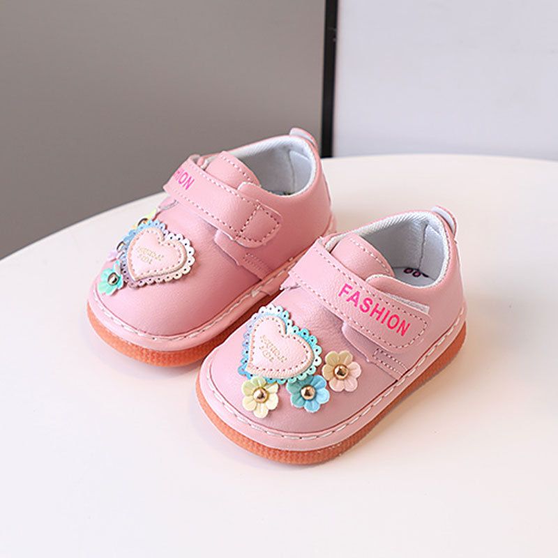 Spring and Autumn baby shoes princess shoes soft sole called shoes cute baby toddler shoes 0-1-2 years old_voghion.com