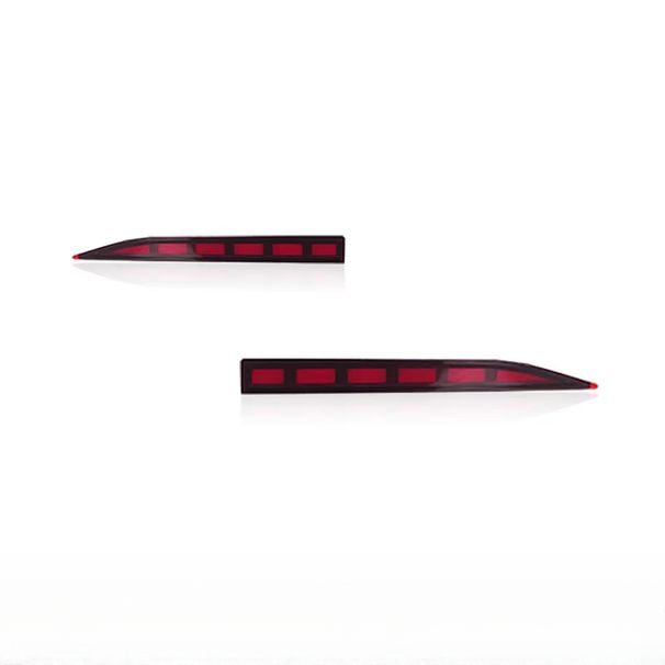 For Toyota Yaris Ativ Vios 2022 2023 LED Rear Bumper Reflector Lights 12V DRL Driving Brake Light Dynamic Turn Signal Fog Lamp_voghion.com